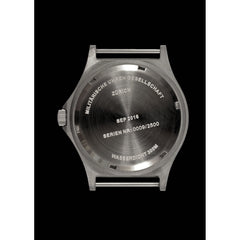 MWC G10 300m 1000ft Water resistant 12/24 Hour Steel Military Watch with Sapphire Crystal on Bracelet