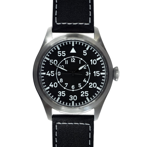 MWC Classic 46mm Limited Edition XL Luftwaffe Pattern Military Aviators Watch