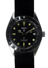 MWC Classic 1960s Pattern Automatic Divers Watch with Retro Lume
