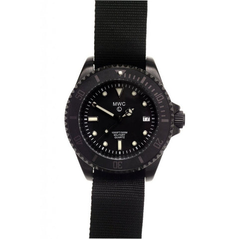 MWC Quartz 300m PVD Stainless Steel Submariner - Watchfinder General - UK suppliers of Russian Vostok Parnis Watches MWC G10
 - 1