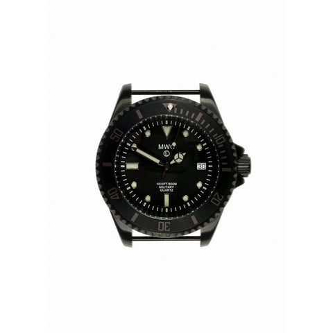 MWC Quartz 300m PVD Stainless Steel Submariner - Watchfinder General - UK suppliers of Russian Vostok Parnis Watches MWC G10
 - 2