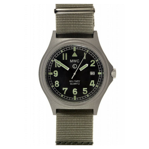 MWC G10BH 50m Water Resistant Military Watch (Stainless Steel or PVD)