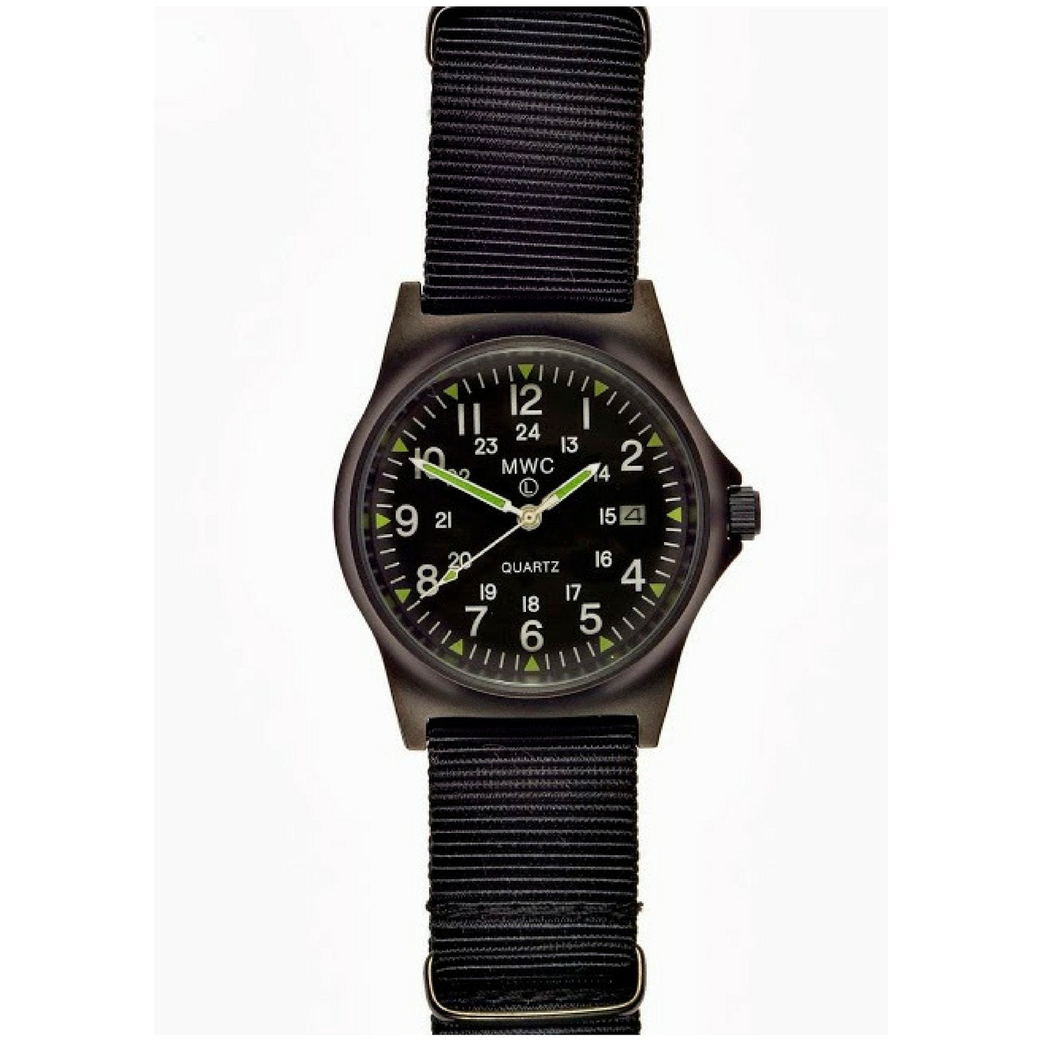 MWC G10 LM Military Watch PVD 12/24 Dial