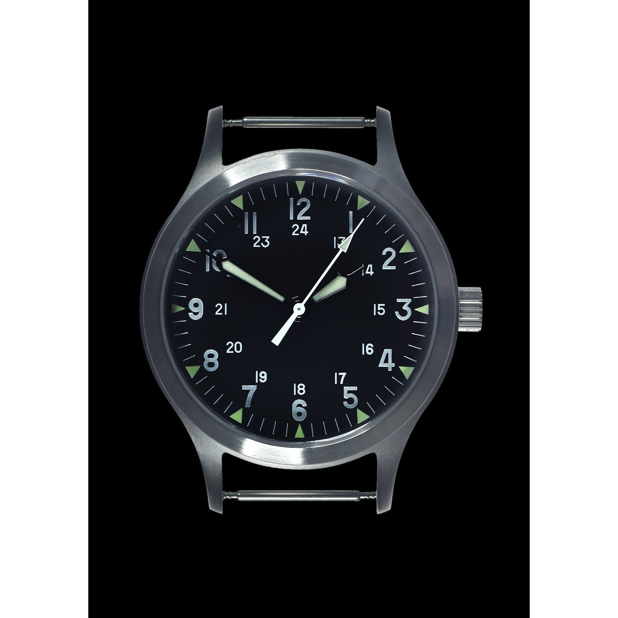 MWC Mk III Stainless Steel 1950's Pattern 100m Water Resistant Automatic Military Watch with Sapphire Crystal