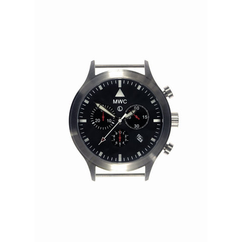 MWC MIL-TEC MKIV Stainless Steel Military Pilots Chronograph - Watchfinder General - UK suppliers of Russian Vostok Parnis Watches MWC G10
 - 2