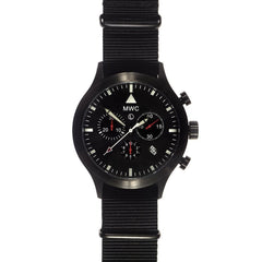MWC MIL-TEC MKVI PVD Stainless Steel Military Pilots Chronograph - Watchfinder General - UK suppliers of Russian Vostok Parnis Watches MWC G10
 - 1