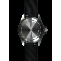 MWC 24 Jewel 300m Water Resistant 24 Jewel Automatic Military Specification Divers Watch on Silicon Strap (Sterile)