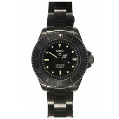 MWC 24 Jewel 300m Automatic Submariner on PVD Bracelet (Logo or Sterile)