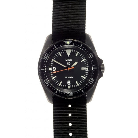 MWC Military Divers Watch in PVD Steel Case (Automatic) - Watchfinder General - UK suppliers of Russian Vostok Parnis Watches MWC G10
 - 1
