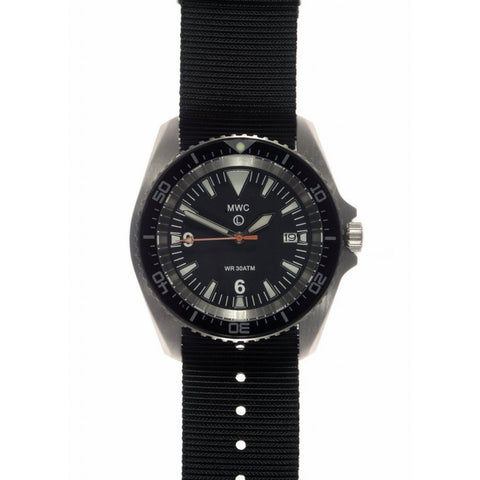 MWC Military Divers Watch in Stainless Steel Case (Quartz) - Watchfinder General - UK suppliers of Russian Vostok Parnis Watches MWC G10
 - 1