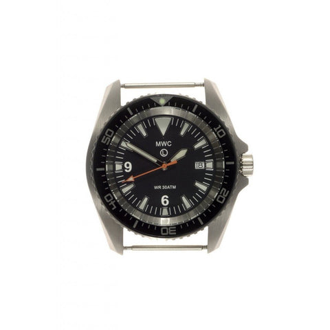 MWC Military Divers Watch in Stainless Steel Case (Quartz) - Watchfinder General - UK suppliers of Russian Vostok Parnis Watches MWC G10
 - 2