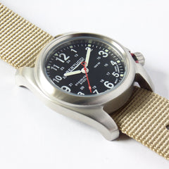 Bertucci 11052 A-2S Field Watch (Defender Khaki Strap) - Watchfinder General - UK suppliers of Russian Vostok Parnis Watches MWC G10
 - 2