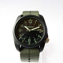 Bertucci DX3 Plus Field Resin Watch (Dash-Striped Drab Nylon Strap) 11040 - Watchfinder General - UK suppliers of Russian Vostok Parnis Watches MWC G10
 - 3