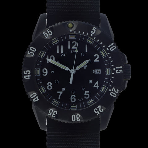 MWC P656 Tactical Series Watch with GTLS Tritium Automatic Sapphire Crystal (Date Version)