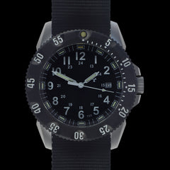MWC P656 Tactical Series Watch with GTLS Tritium, 24 Jewel Automatic Sapphire Crystal (Date Version)