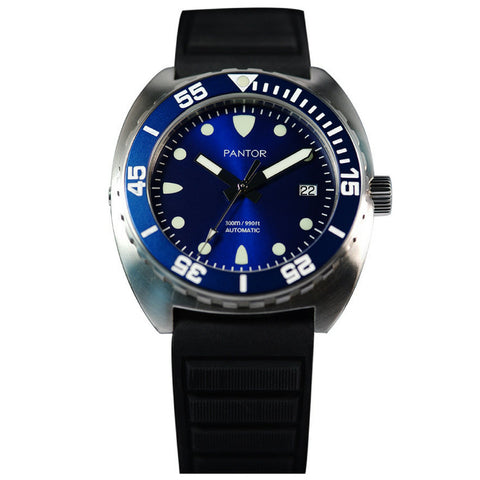 Pantor Sea Lion Automatic Divers Watch Blue 300M