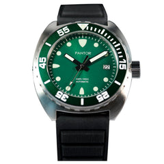 Pantor Sea Lion Automatic Divers Watch Green 300M