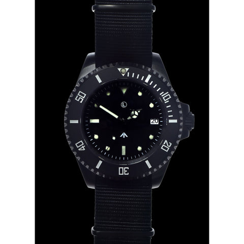 MWC PVD 300m Automatic Divers Watch with Ceramic Bezel, Sapphire Crystal (Branded or Sterile)