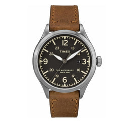 Timex Mens Analogue Classic Quartz Watch with Leather Strap - TW2R71200