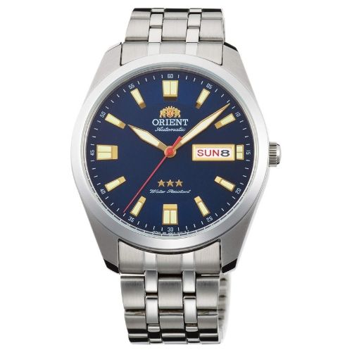 Orient Three Star Automatic Watch with Stainless Steel Bracelet RA-AB0019L19B