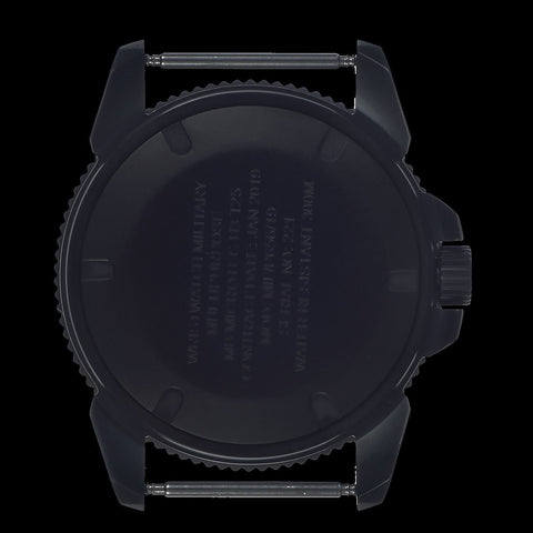 MWC P656 Tactical Series Watch with GTLS Tritium, Subdued Dial, Automatic Sapphire Crystal (Date Version)